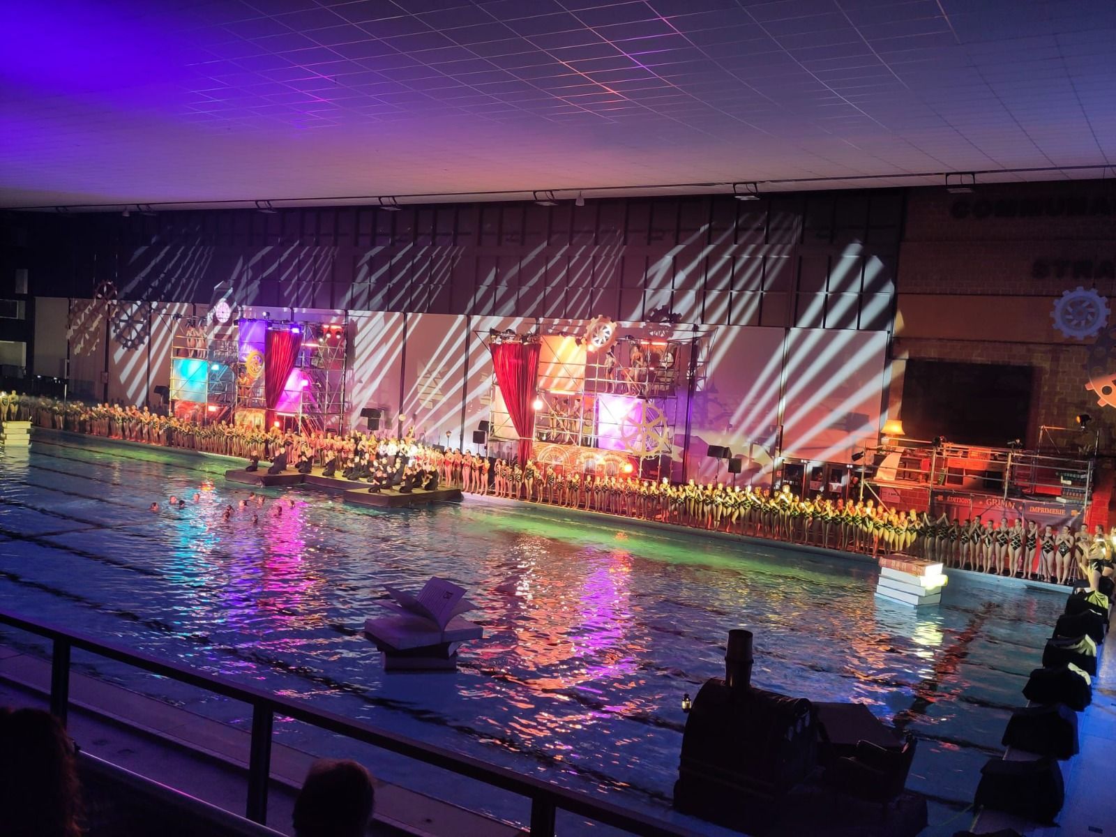 Le show en représentation